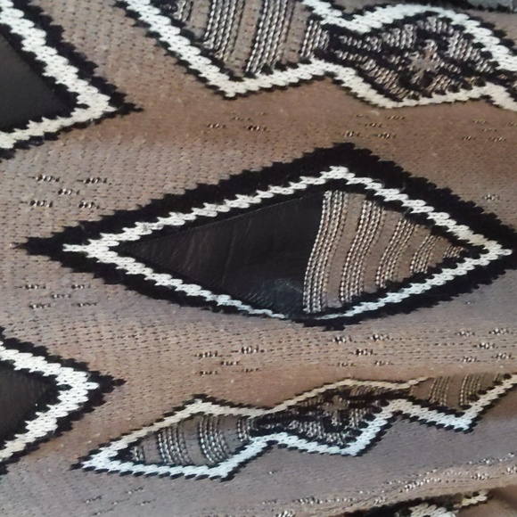 Vintage geometric wool-blend sweater - Picture 7 of 8